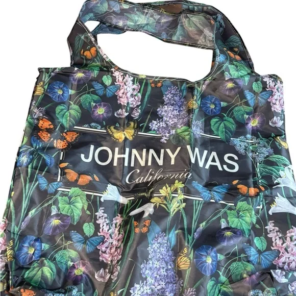 JOHNNY WAS Pretty Dancer Bear + Botanical Butterfly Tote NWT - Picture 7 of 9
